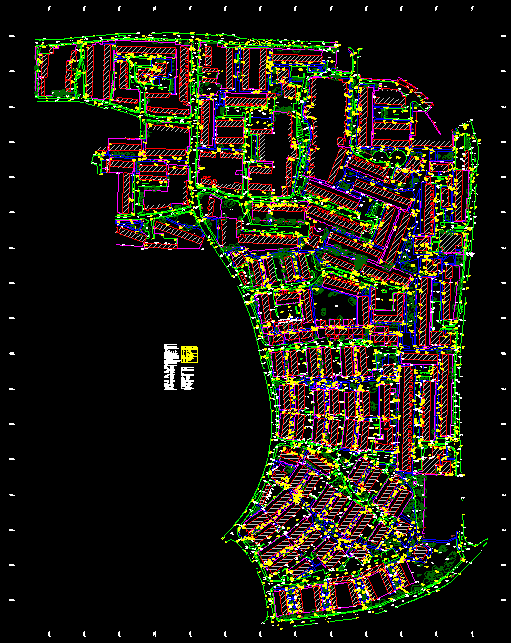 Topographical survey of a housing estate in Essex 