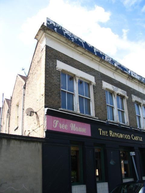 Floor plans and elevations of a pub in Ringwood
