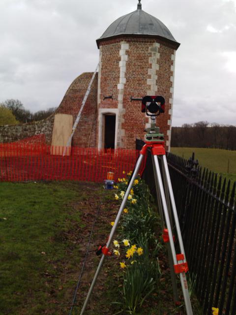 Monitoring of a listed structure in Bramshill near Hook